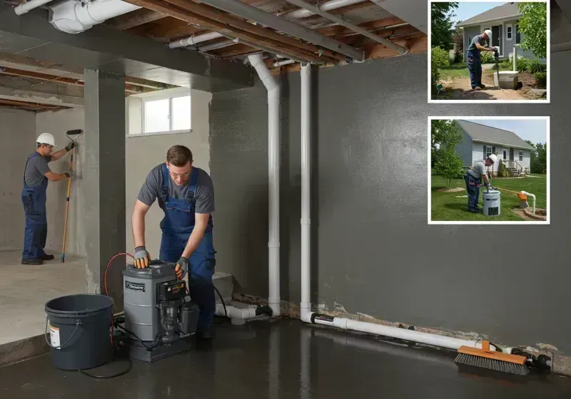 Basement Waterproofing and Flood Prevention process in Sulphur, OK